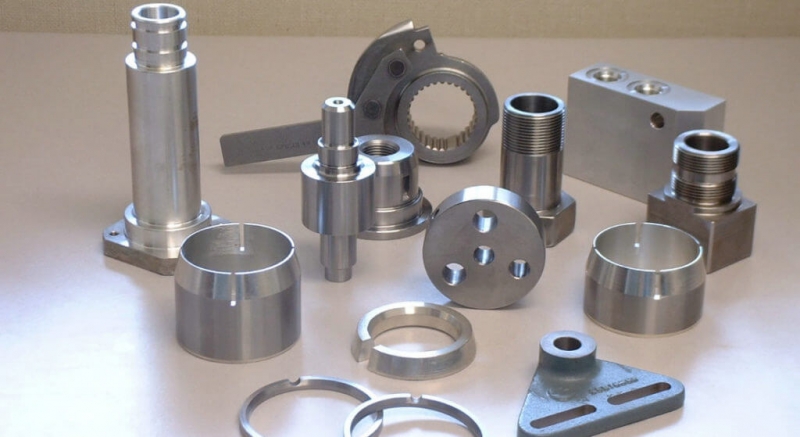 Thành phẩm nhôm được gia công tốc độ cao bằng máy phay CNC WELE