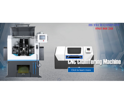 Máy vát mép ống, vát mép thanh tròn hai đầu trục chính